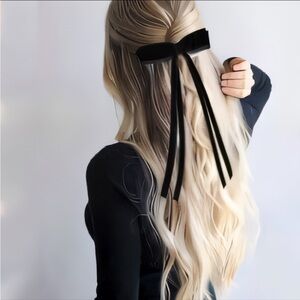 𝚂𝚊𝚕𝚎 ‧₊˚✮ Satin Hair Bow Ribbon Hair Clip Barrette All Occasions Seasons